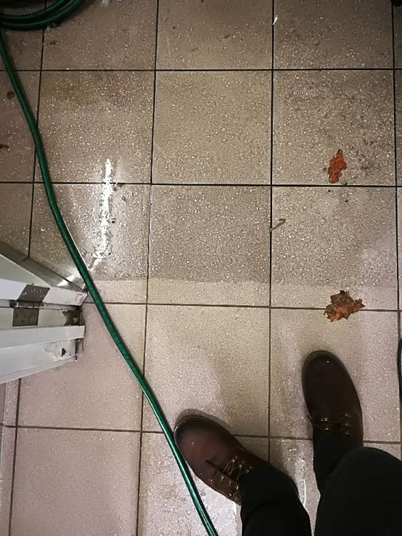 Residential floor cleaning