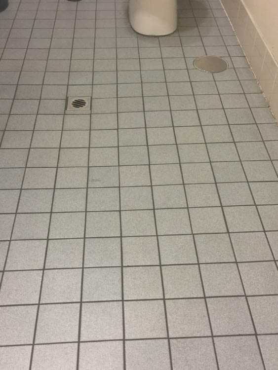 commercial bathroom tile cleaning in suburban Adelaide